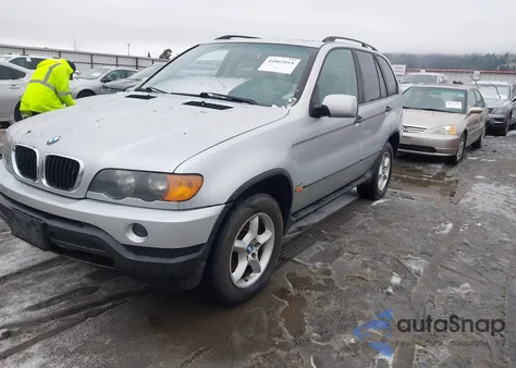 2001 BMW X5 3.0 z USA, uszkodzony, nr VIN WBAFA53551LM78021